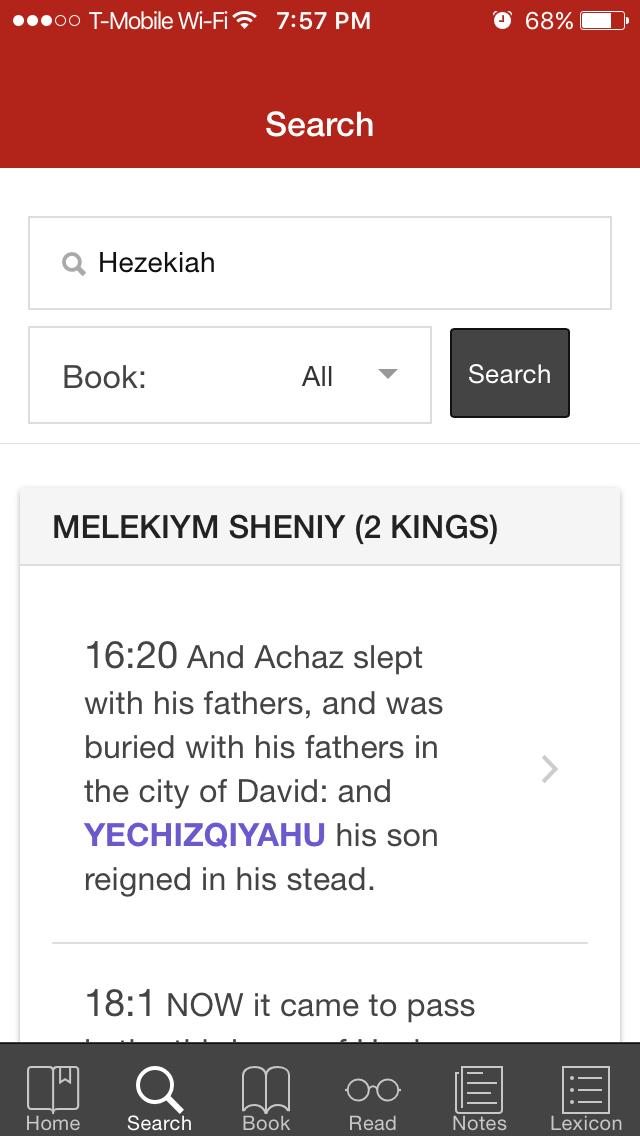 Hezekiah