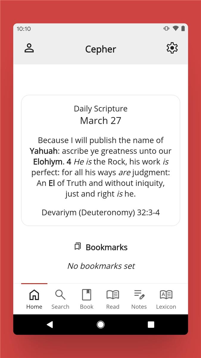 App Daily Scripture