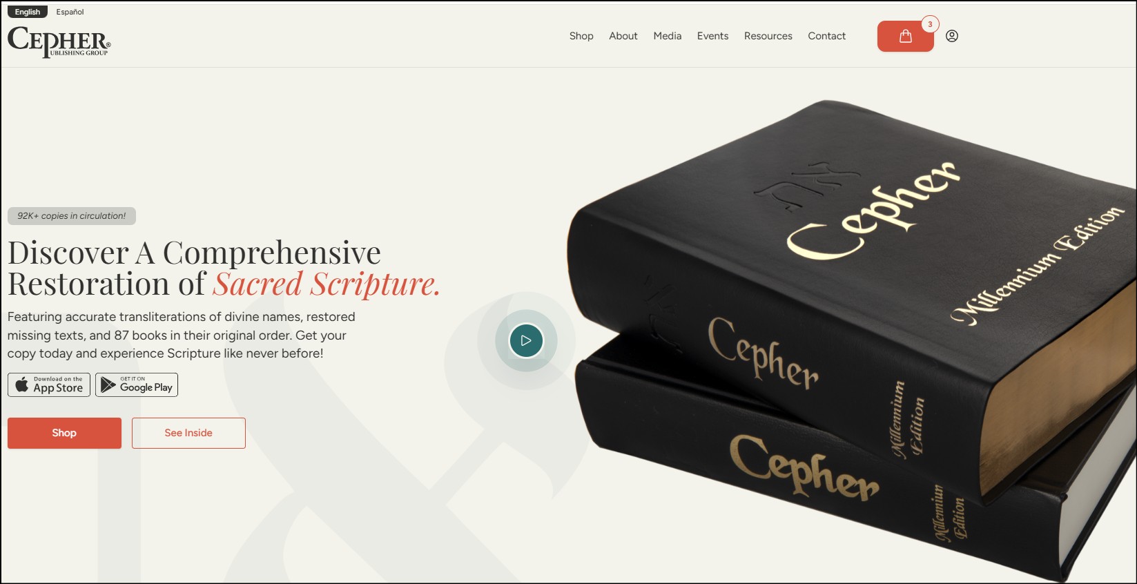New website sneak peak