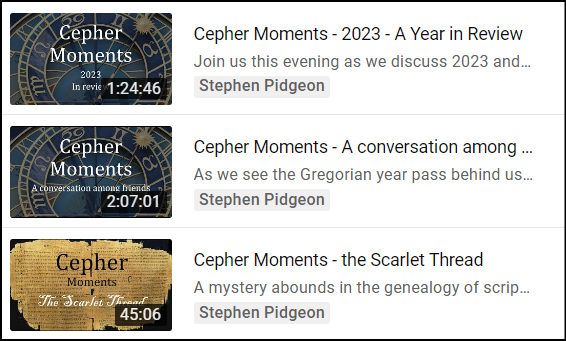 Cepher Moments 01