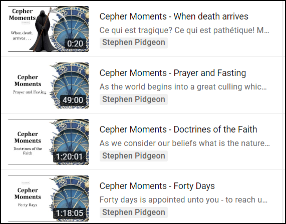 Cepher Moments 05