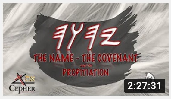 Name Covenant Propitiation